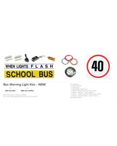 IONNIC 882-922-24/NLI School Bus Safety Light Kit 24V NSW